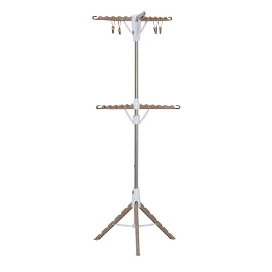 Household Essentials 2-Tier Tripod Clothes Drying Rack
